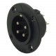 Conector AP macho painel Amphenol AP414