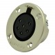 Conector EP 6 pólos fêmea painel Amphenol EP613P