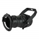 Refletor dicróica longo preto Meca Lux M18P