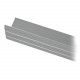 Perfil aluminio L 3/4 polegadas Spectrus XPL34NBK390