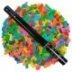 Confete Colorido Prova de Fogo 60cm Manual Croma CROMASUP122